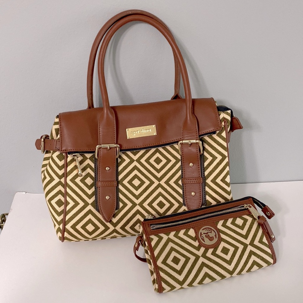 Spartina Fold Over Satchel
